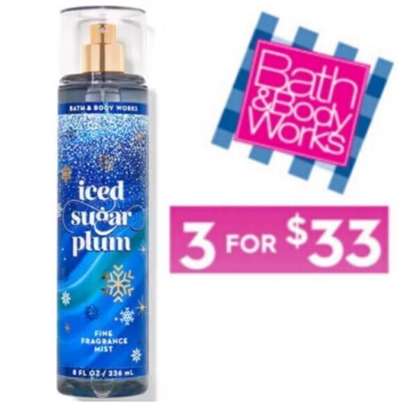 Iced Sugar Plum- Bath and Body works - Picture 1 of 5